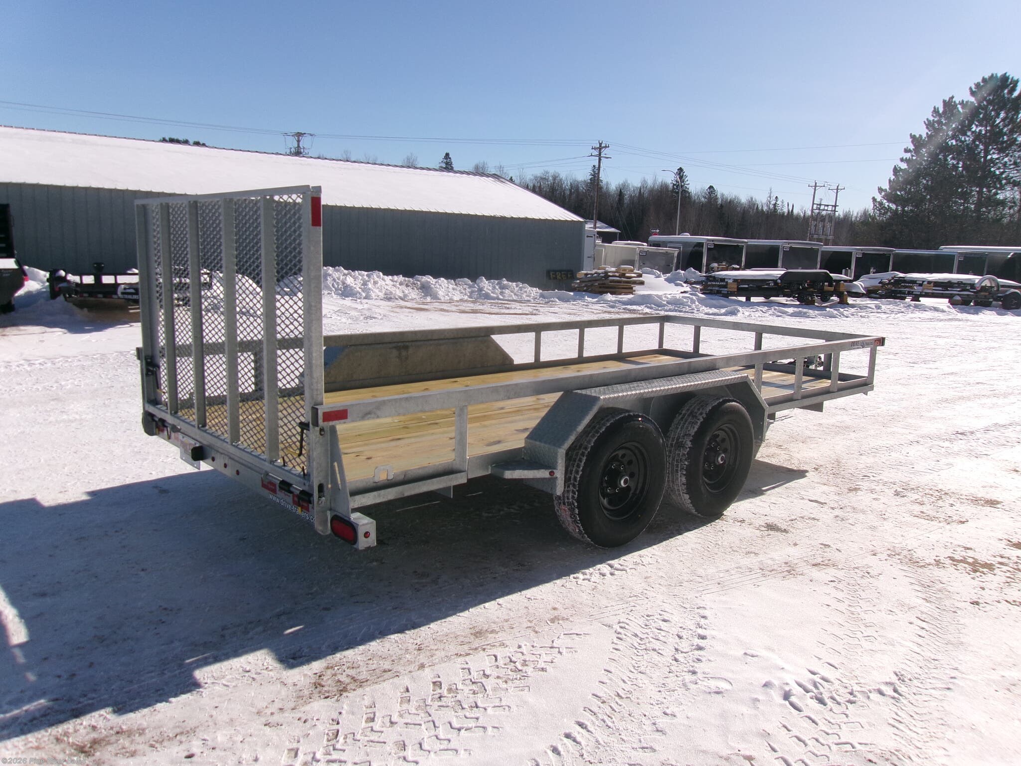 2026 Drive Trailers 7x16 UT - New Utility Trailer for sale by Pine River Sales in Cloquet, Minnesota