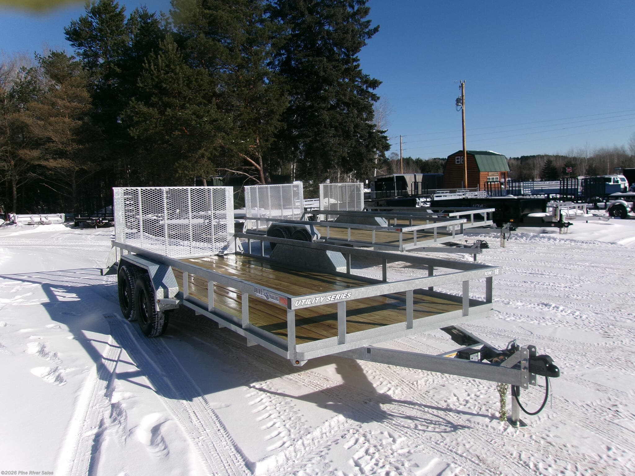 2026 Drive Trailers Drive 7x18 UT  10k GVWR