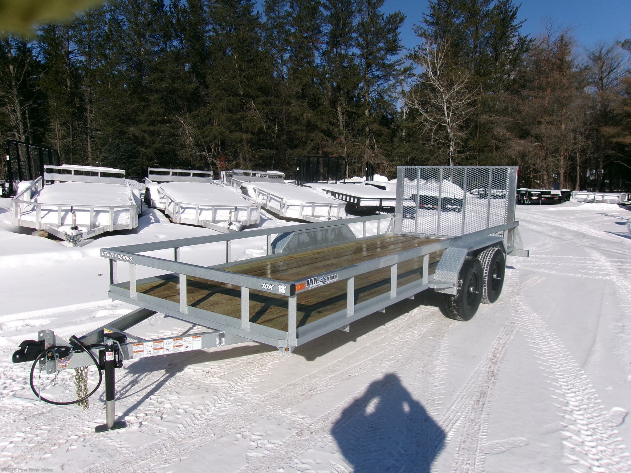 2026 Drive Trailers Drive 7x18 UT  10k GVWR - New Utility Trailer for sale by Pine River Sales in Cloquet, Minnesota