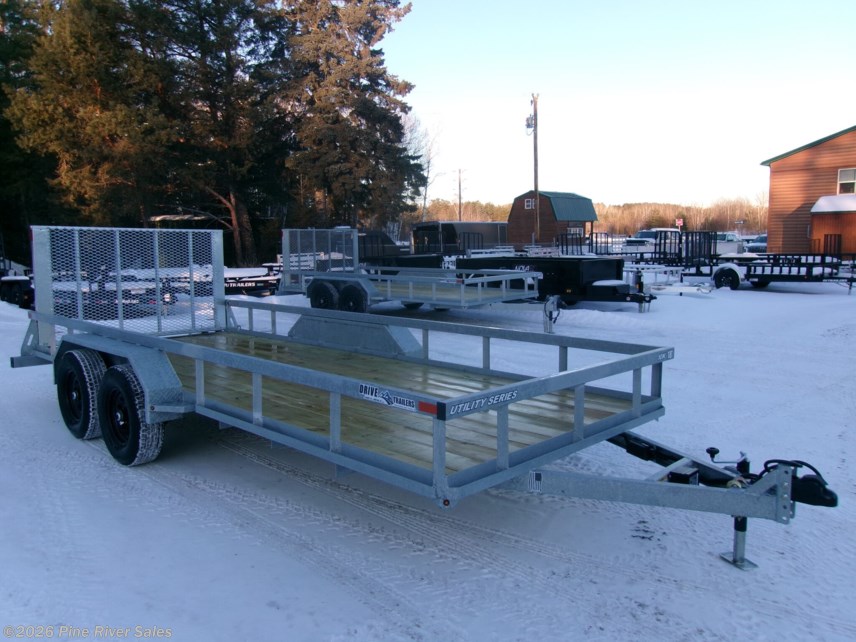 New 2026 Drive Trailers Drive 7x18 UT 10k GVWR available in Cloquet, Minnesota
