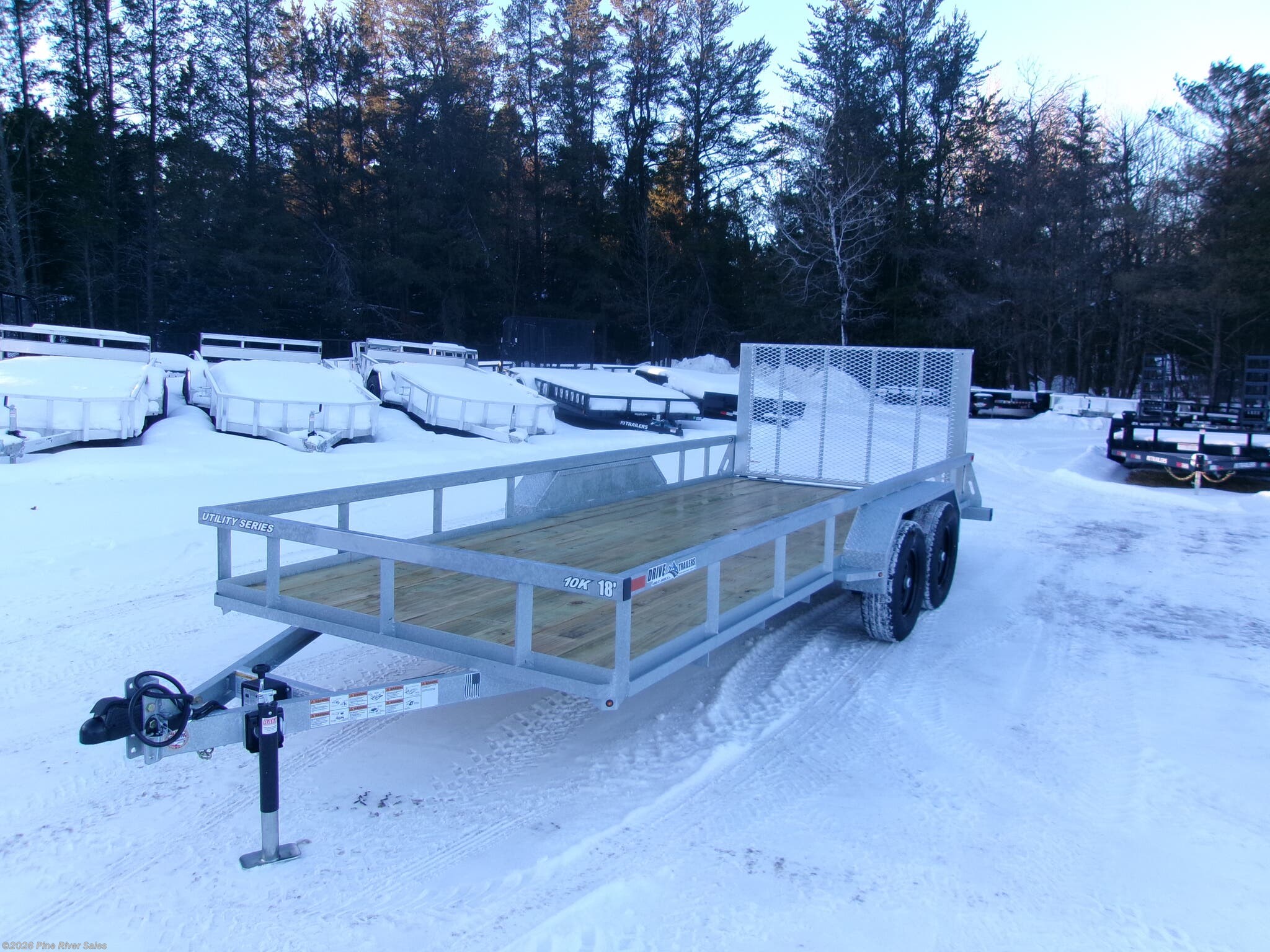 2026 Drive Trailers Drive 7x18 UT  10k GVWR - New Utility Trailer for sale by Pine River Sales in Cloquet, Minnesota