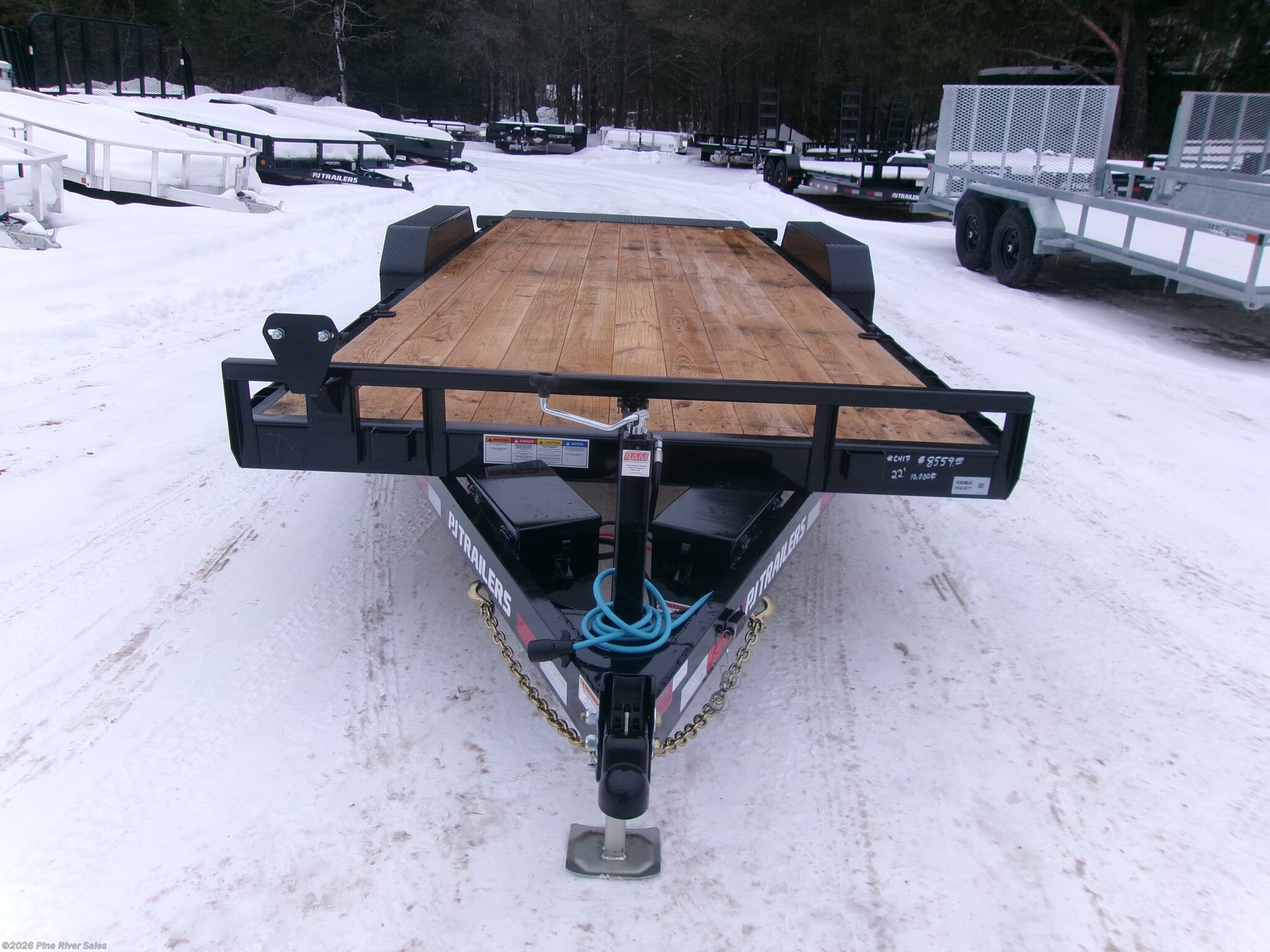 2026 PJ Trailers TH 22 Quick Tilt 10k GVWR - New Tilt Deck Trailer for sale by Pine River Sales in Cloquet, Minnesota