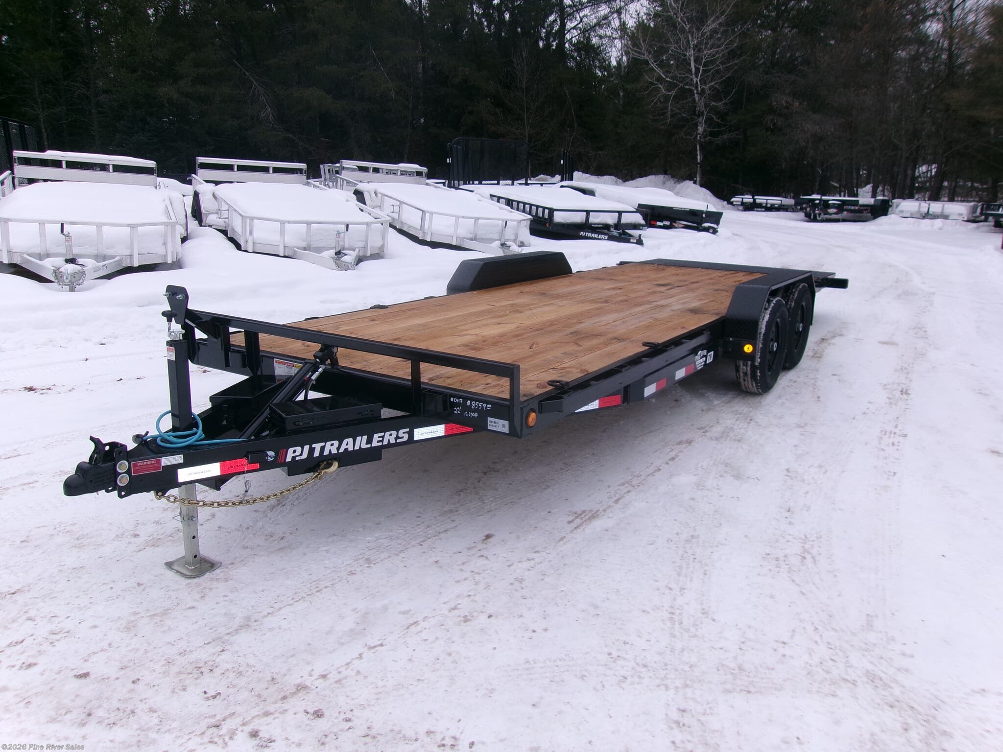 2026 TH 22 Quick Tilt 10k GVWR by PJ Trailers from Pine River Sales in Cloquet, Minnesota