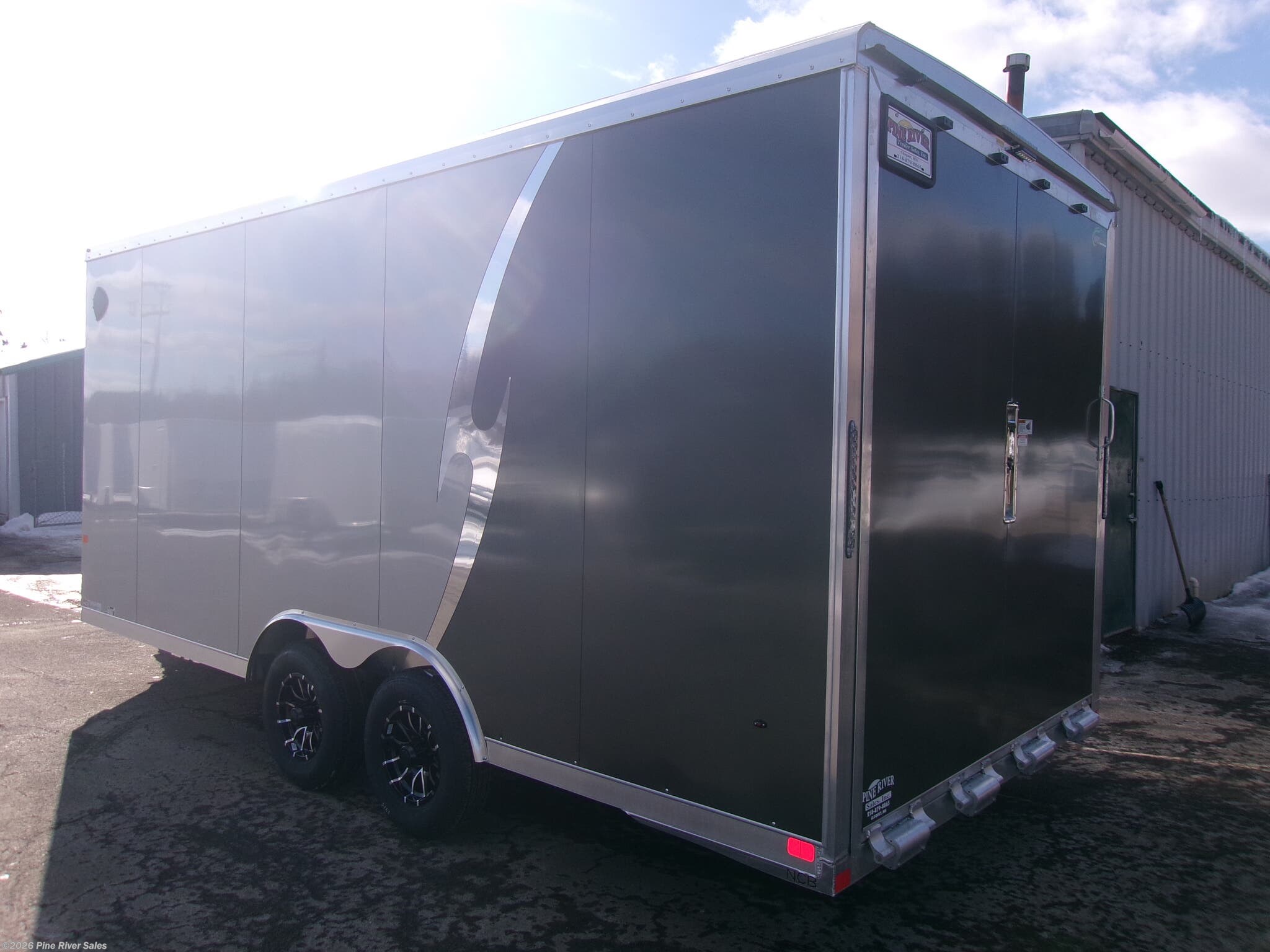 2026 Neo Trailers NCBR 8.5' x 18' +4 GVWR 10,000# - New Snowmobile Trailer for sale by Pine River Sales in Cloquet, Minnesota