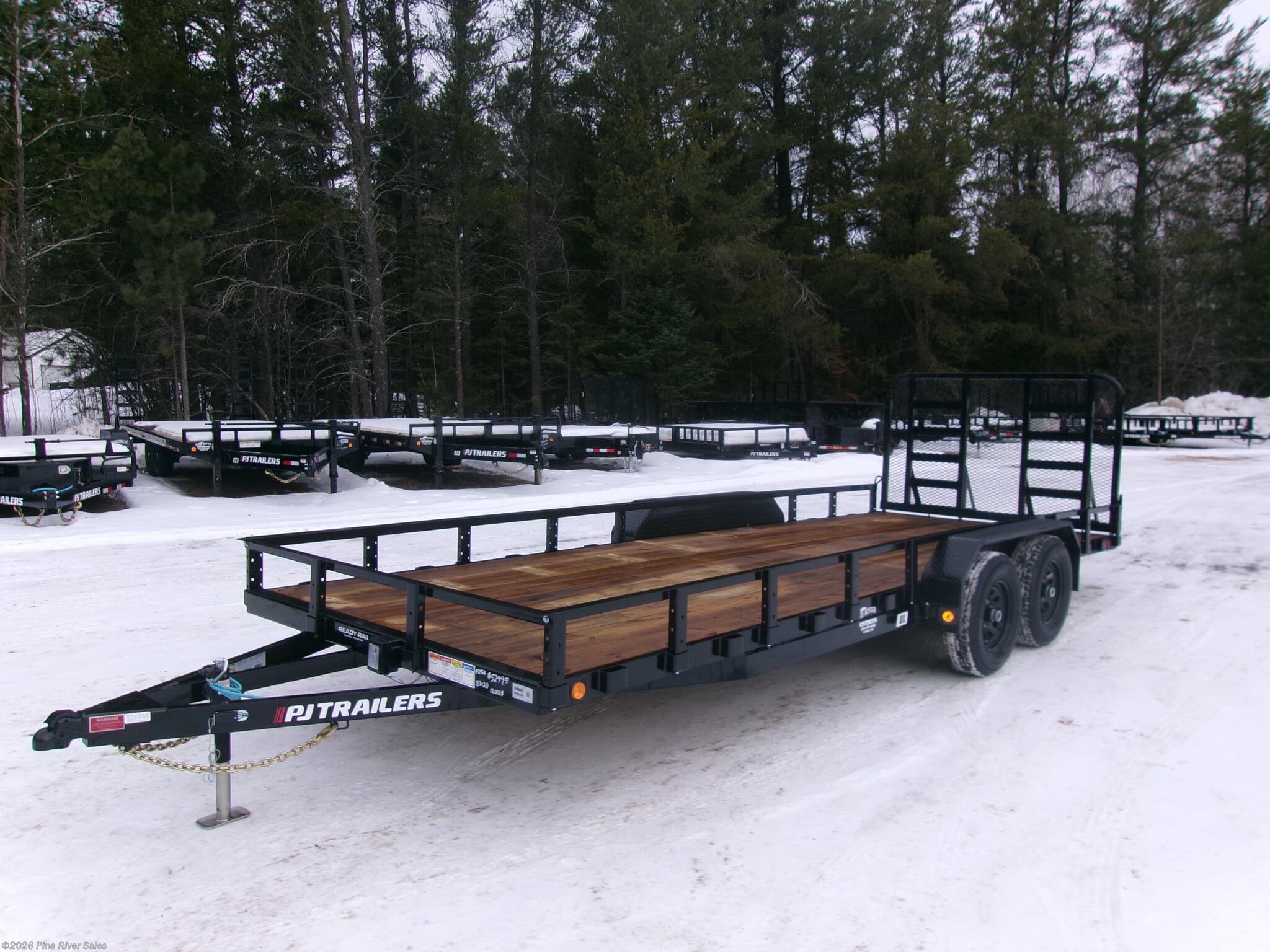 New 2026 PJ Trailers UL 83 x 20 10k  Utility Trailer (UL) available in Cloquet, Minnesota