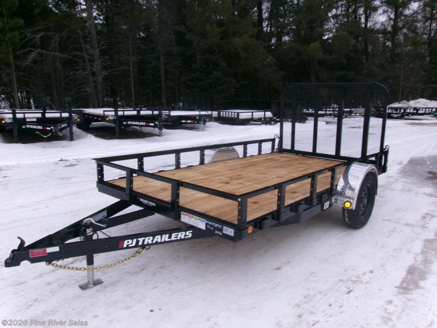 New 2026 PJ Trailers UL UL-77x12 3k GVWR available in Cloquet, Minnesota
