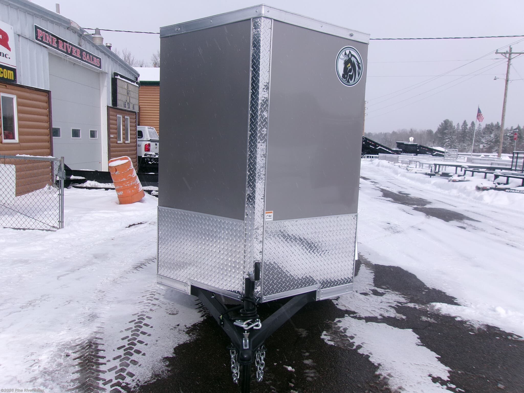 2026 DHW Series DHW 5x8 GVWR 3,000# by Darkhorse Cargo from Pine River Sales in Cloquet, Minnesota