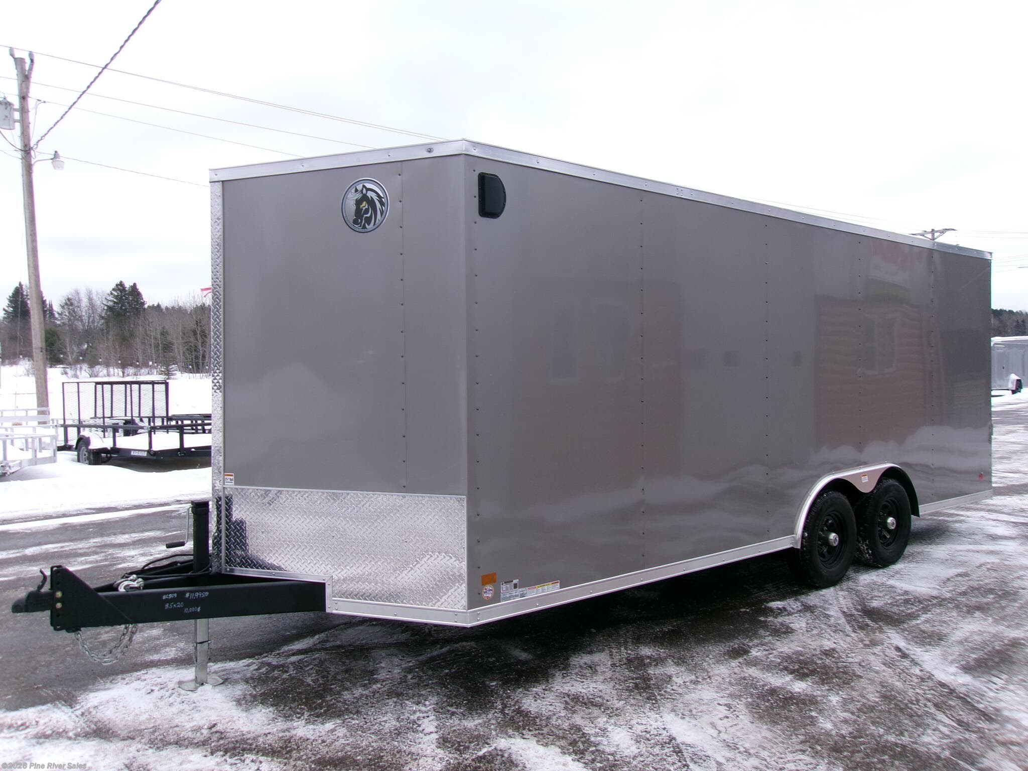 2026 DHW Series 8.5x20 GVWR 10k GVWR by Darkhorse Cargo from Pine River Sales in Cloquet, Minnesota