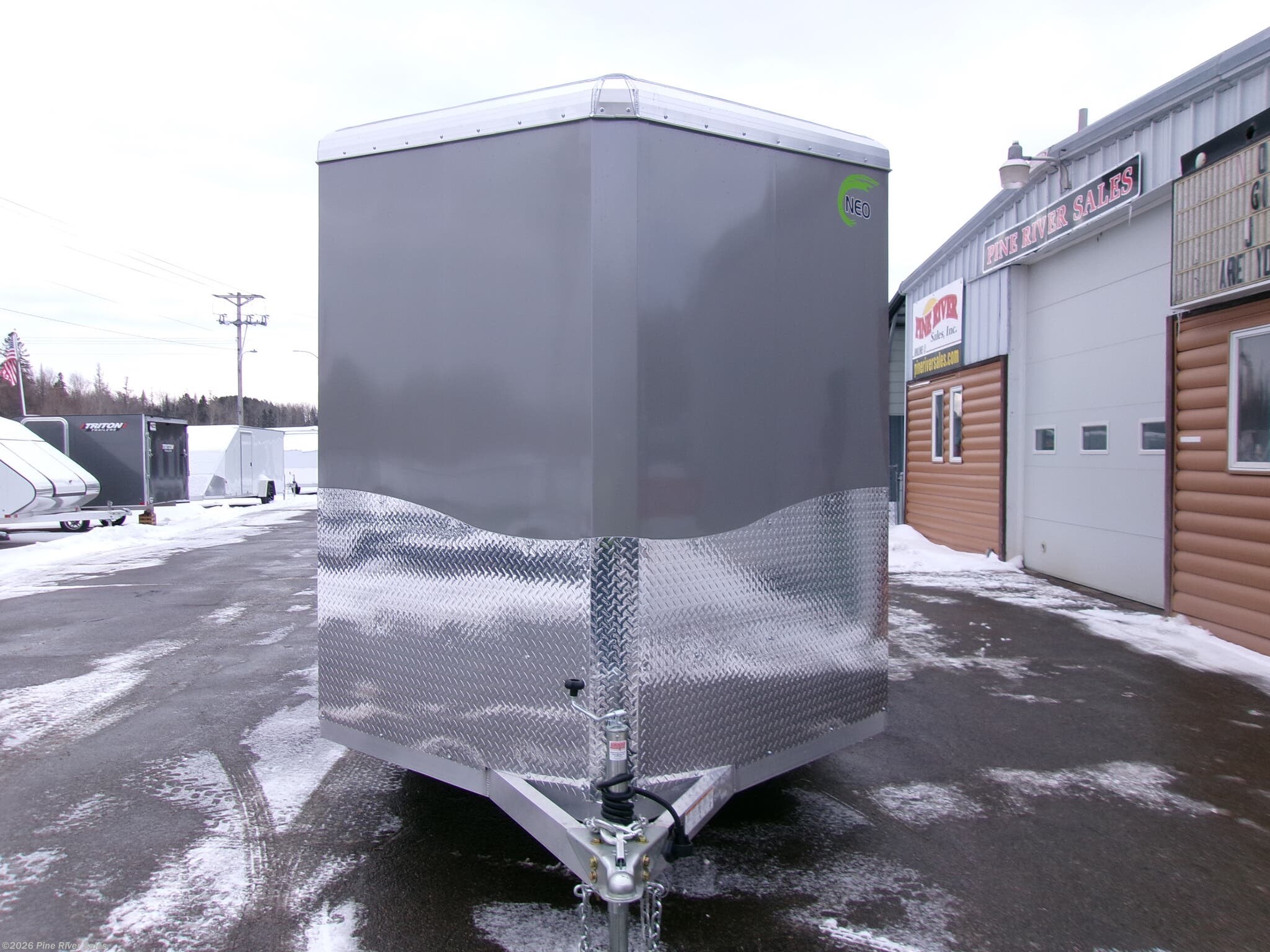 2026 NAM 7.5' x 14' NAM 7k GVWR Enlosed by Neo Trailers from Pine River Sales in Cloquet, Minnesota