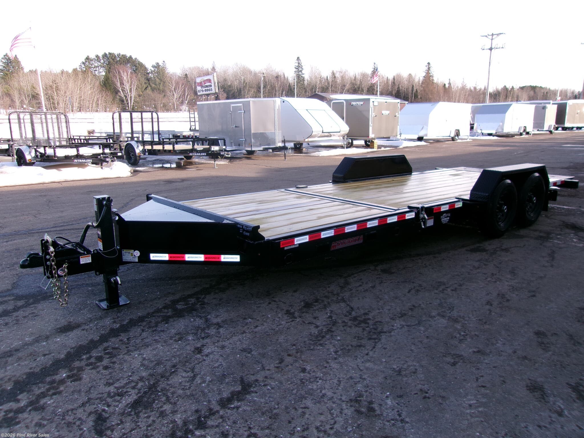 New 2026 Midsota TB 83" x 22' Gravity Tilt Trailer 15k available in Cloquet, Minnesota
