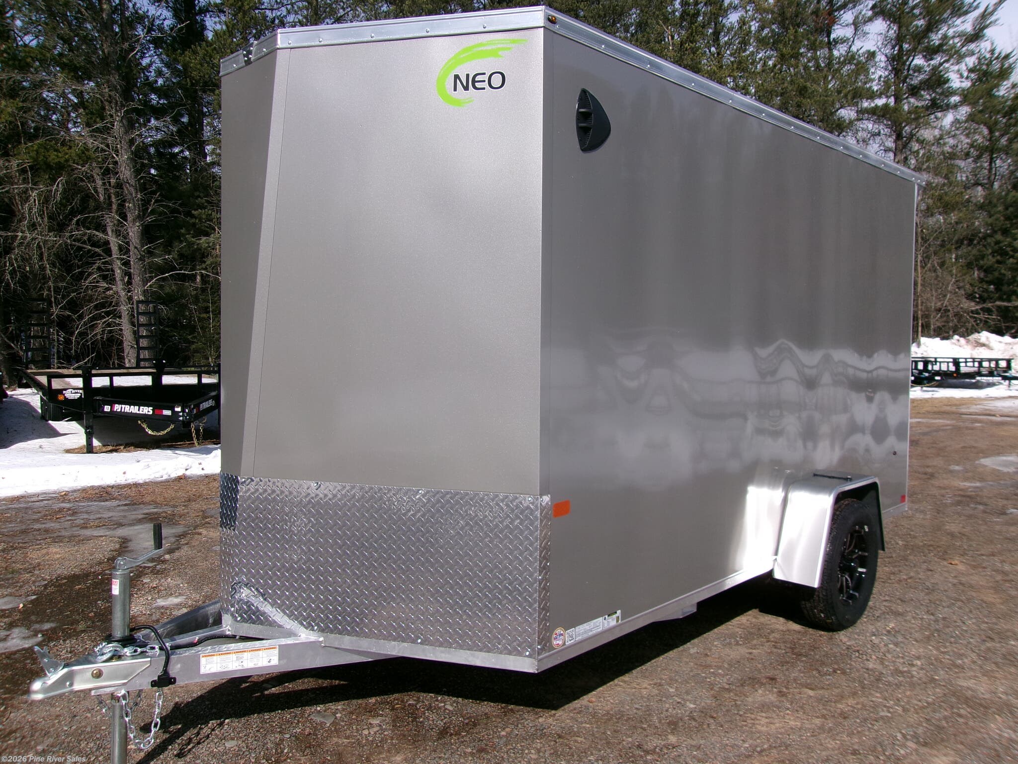 2026 Neo Trailers NEO NAVLE 7X12 3K GVWR - New Cargo Trailer for sale by Pine River Sales in Cloquet, Minnesota