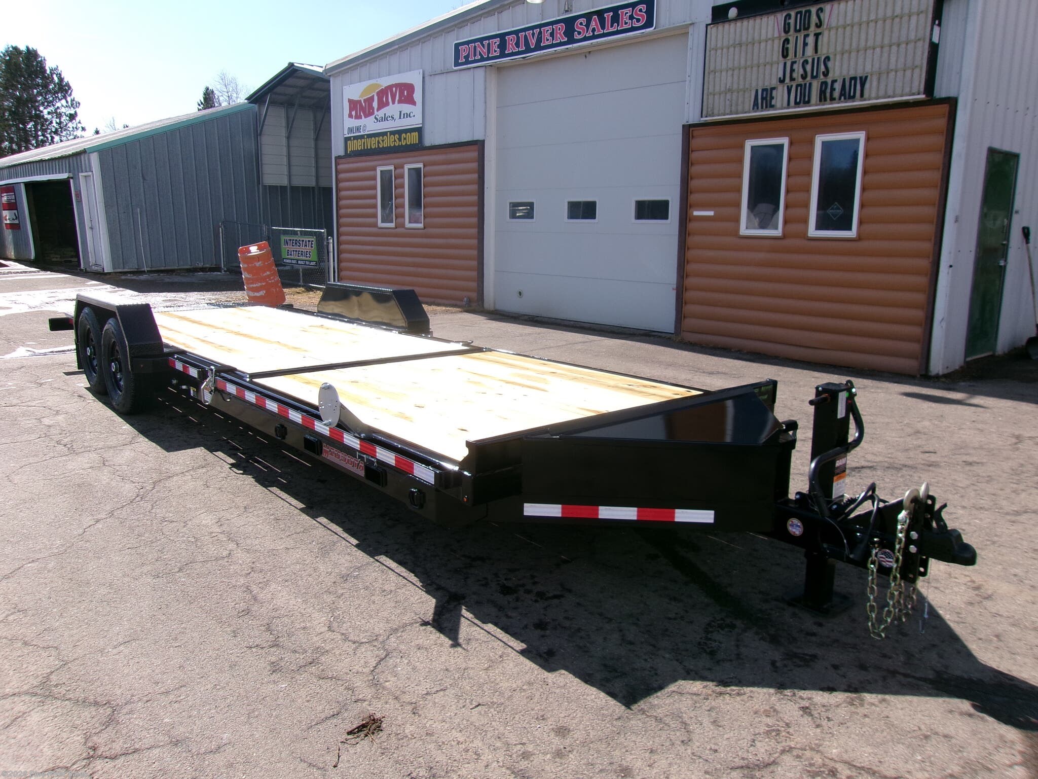 2026 Midsota TB 83" x 24' Gravity Tilt Trailer 15.4k