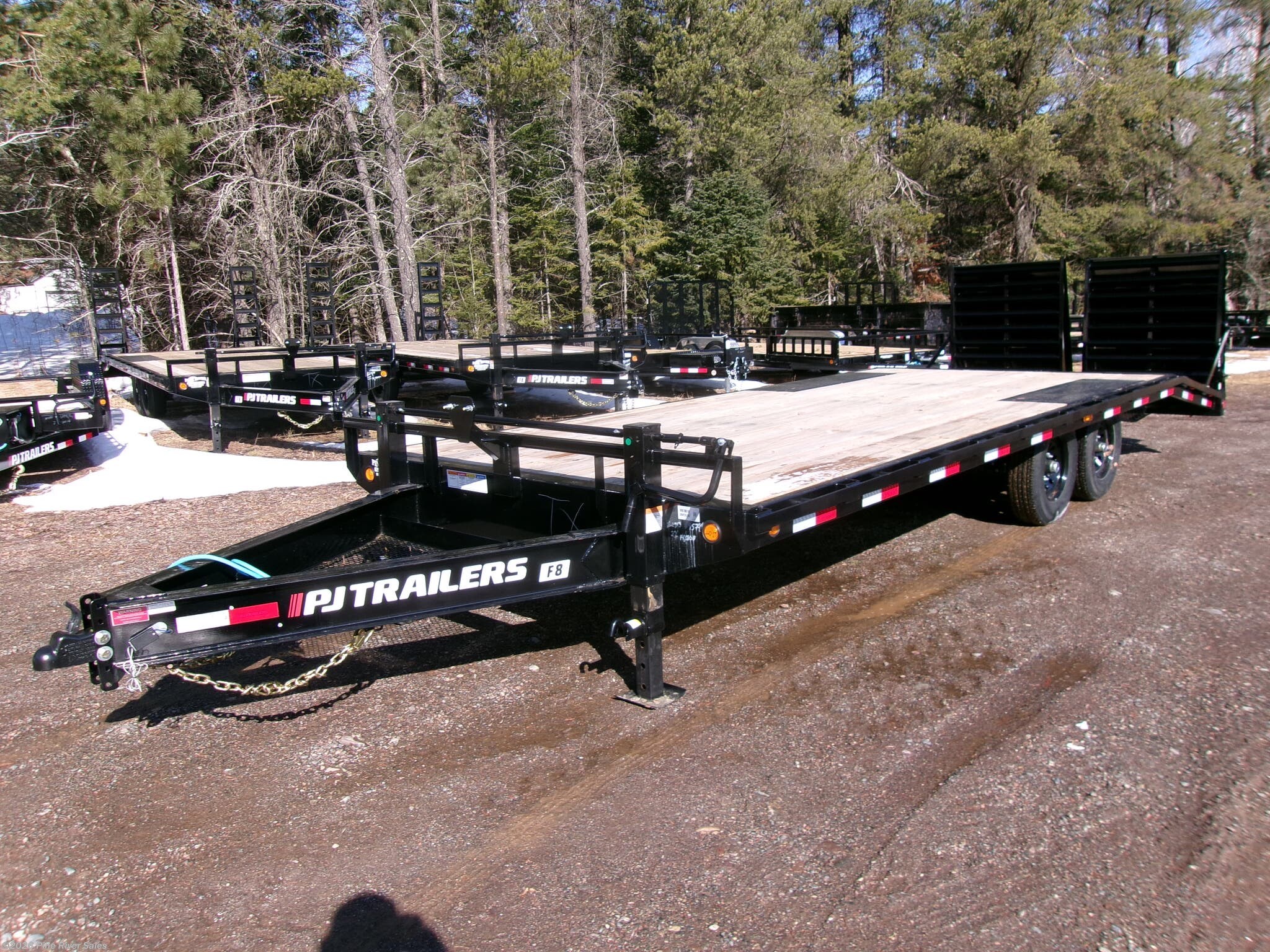 2026 PJ Trailers F8  PJ 22' F8 Deckover 14K