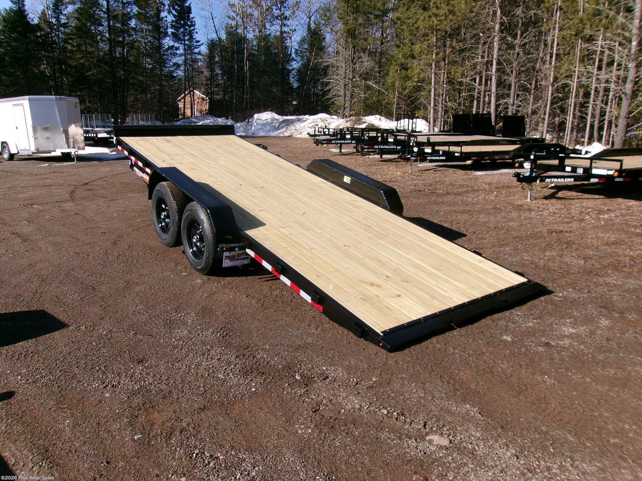 2026 H&H 82"x20' Steel  Electric Tilt LowPro Speed 14K GVWR