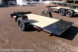 2026 H&H 78"x12' SINGLE AXLE GRAVITY TILT EQUIP, 7.8K GVWR