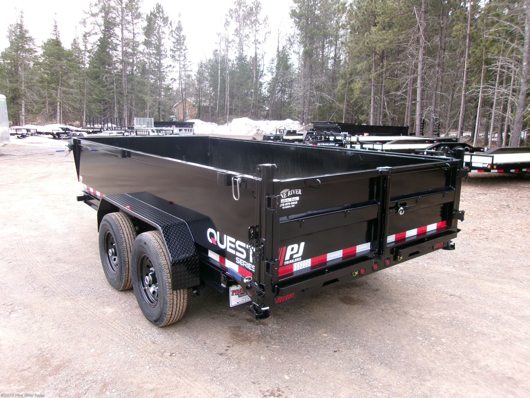 2026 PJ Trailers D7 2025 PJ D7 83X14 DUMP 14K