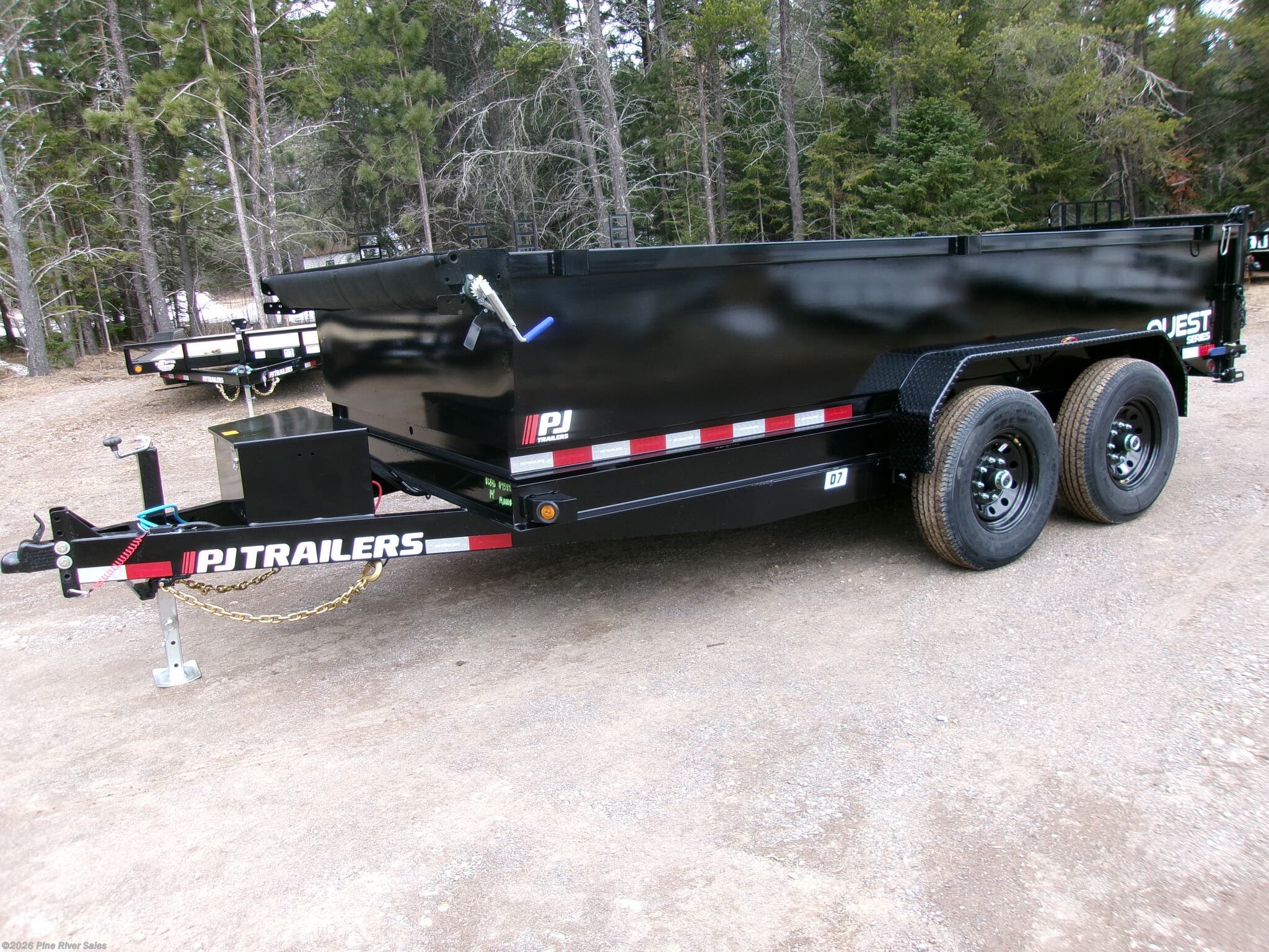 2026 PJ Trailers D7 2025 PJ D7 83X14 DUMP 14K