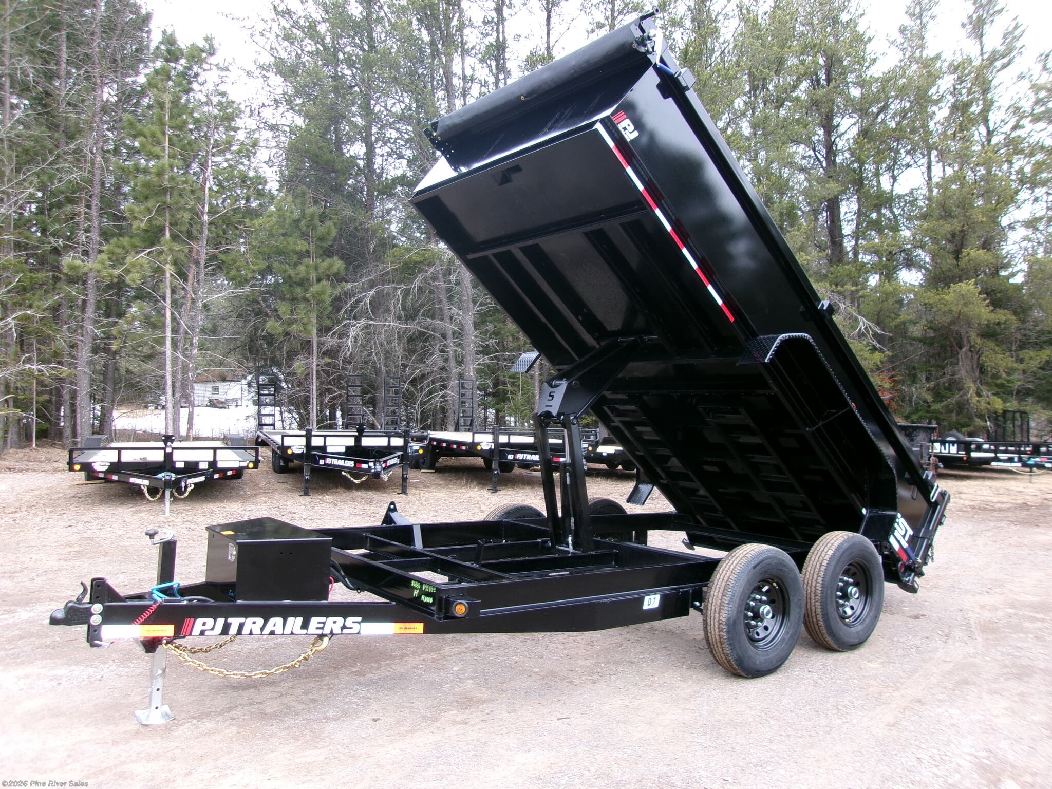 2026 D7 2025 PJ D7 83X14 DUMP 14K by PJ Trailers from Pine River Sales in Cloquet, Minnesota