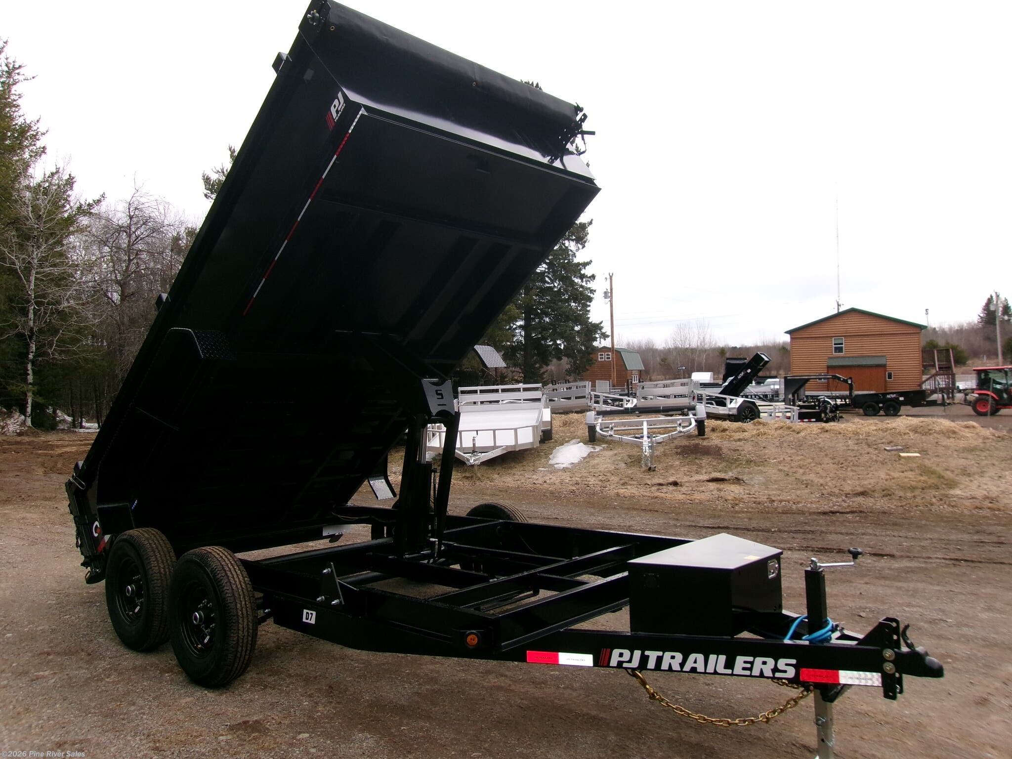 New 2026 PJ Trailers D7 2025 PJ D7 83X14 DUMP 14K available in Cloquet, Minnesota