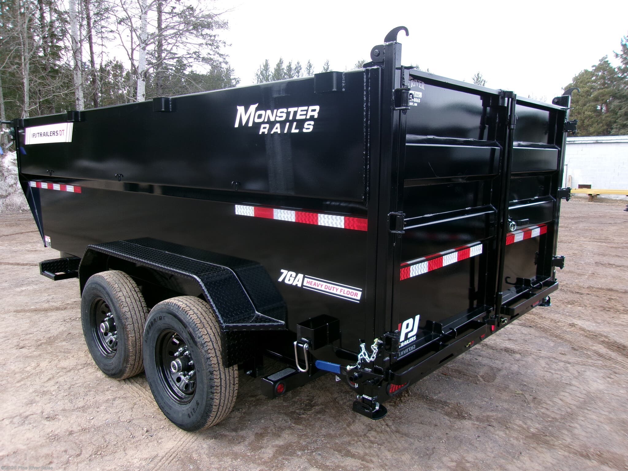 2026 PJ Trailers DT 14' PJ DUMP TELESCOPIC TALL SIDE 15.4K GVWR - New Dump (Heavy Duty) Trailer for sale by Pine River Sales in Cloquet, Minnesota