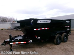 2026 DT 14' PJ DUMP TELESCOPIC TALL SIDE 15.4K GVWR by PJ Trailers from Pine River Sales in Cloquet, Minnesota