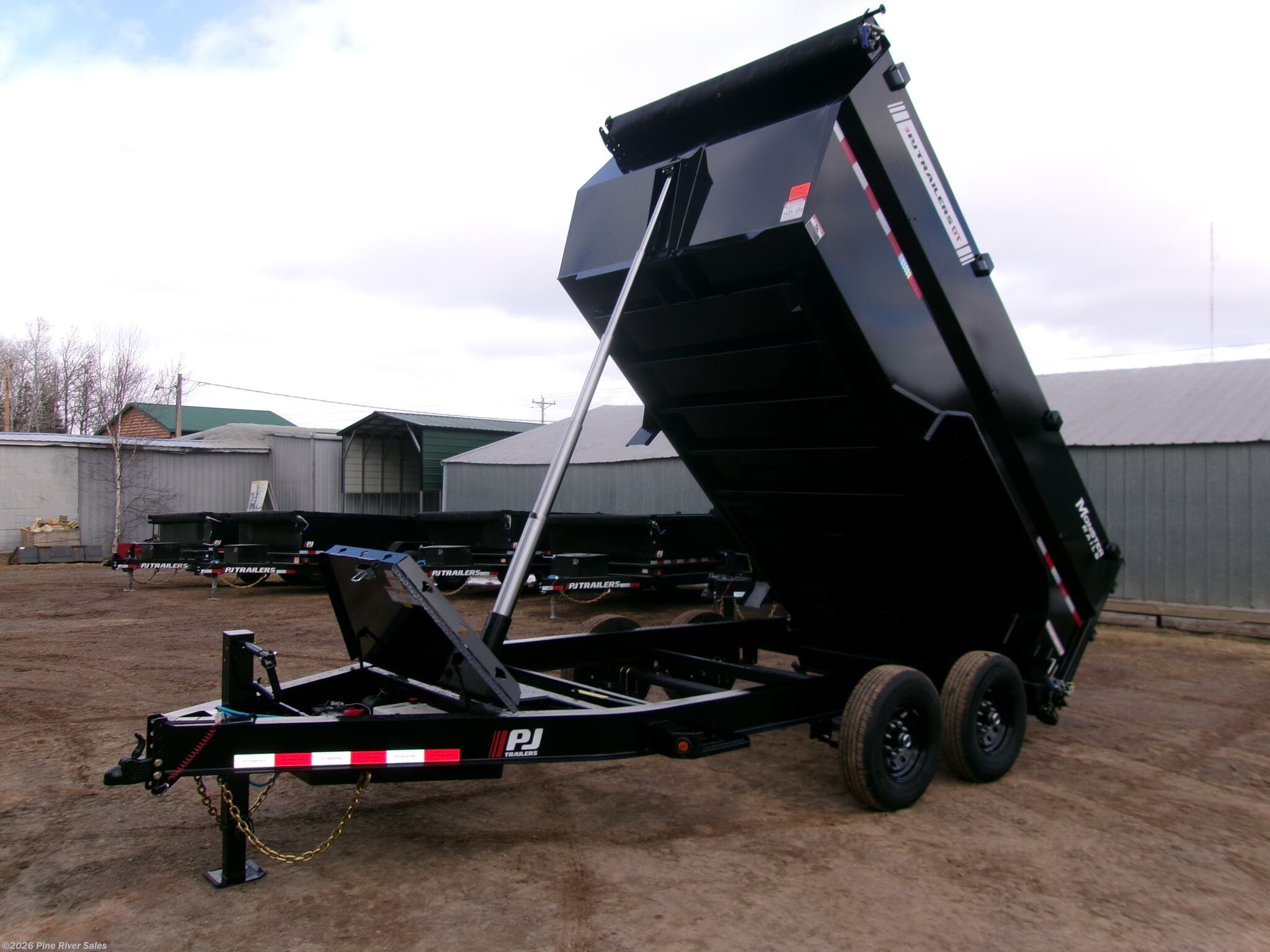 2026 PJ Trailers DT 14' PJ DUMP TELESCOPIC TALL SIDE 15.4K GVWR