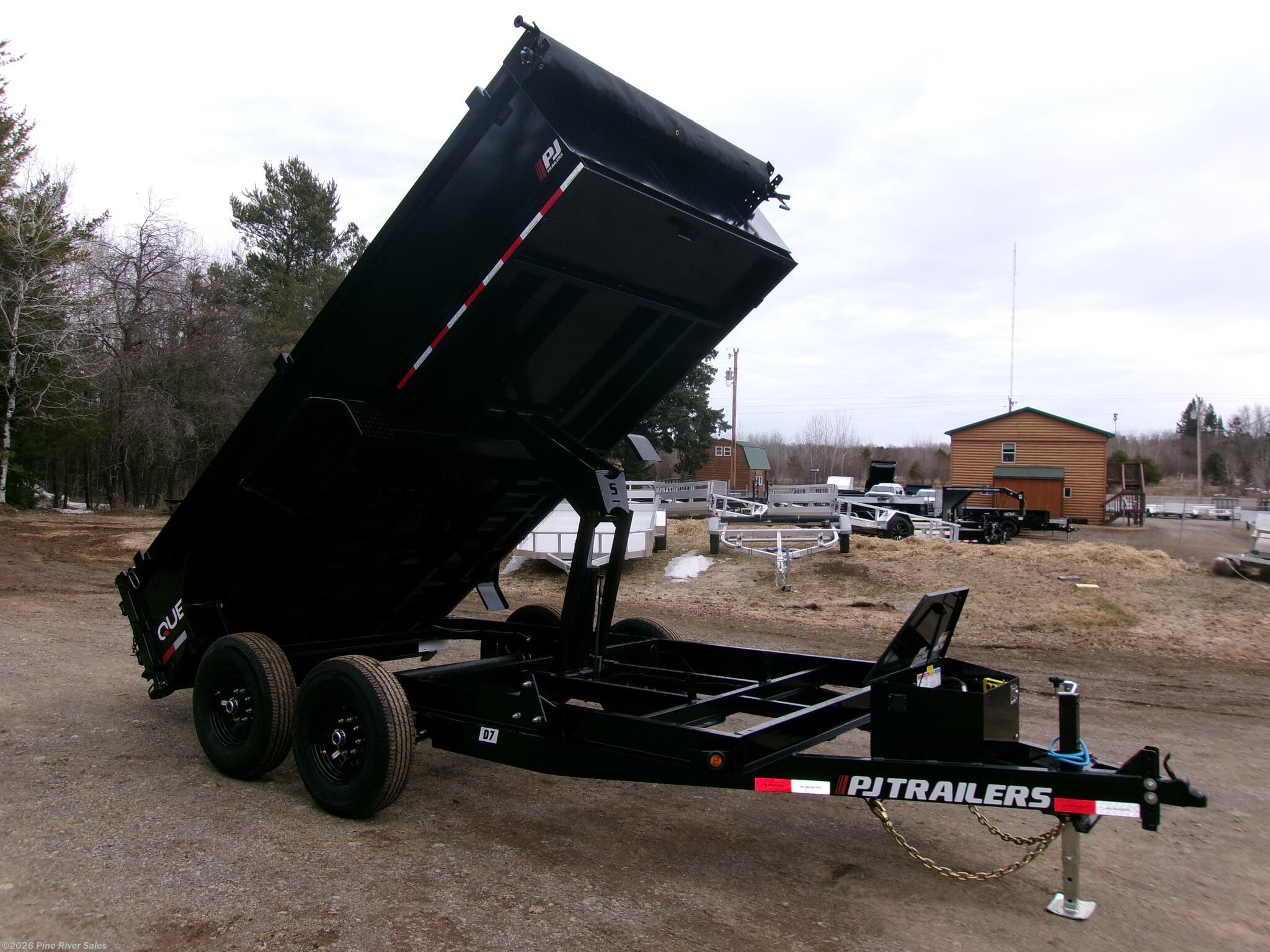 2026 PJ Trailers D7 2025 PJ D7 83X14 DUMP 14K