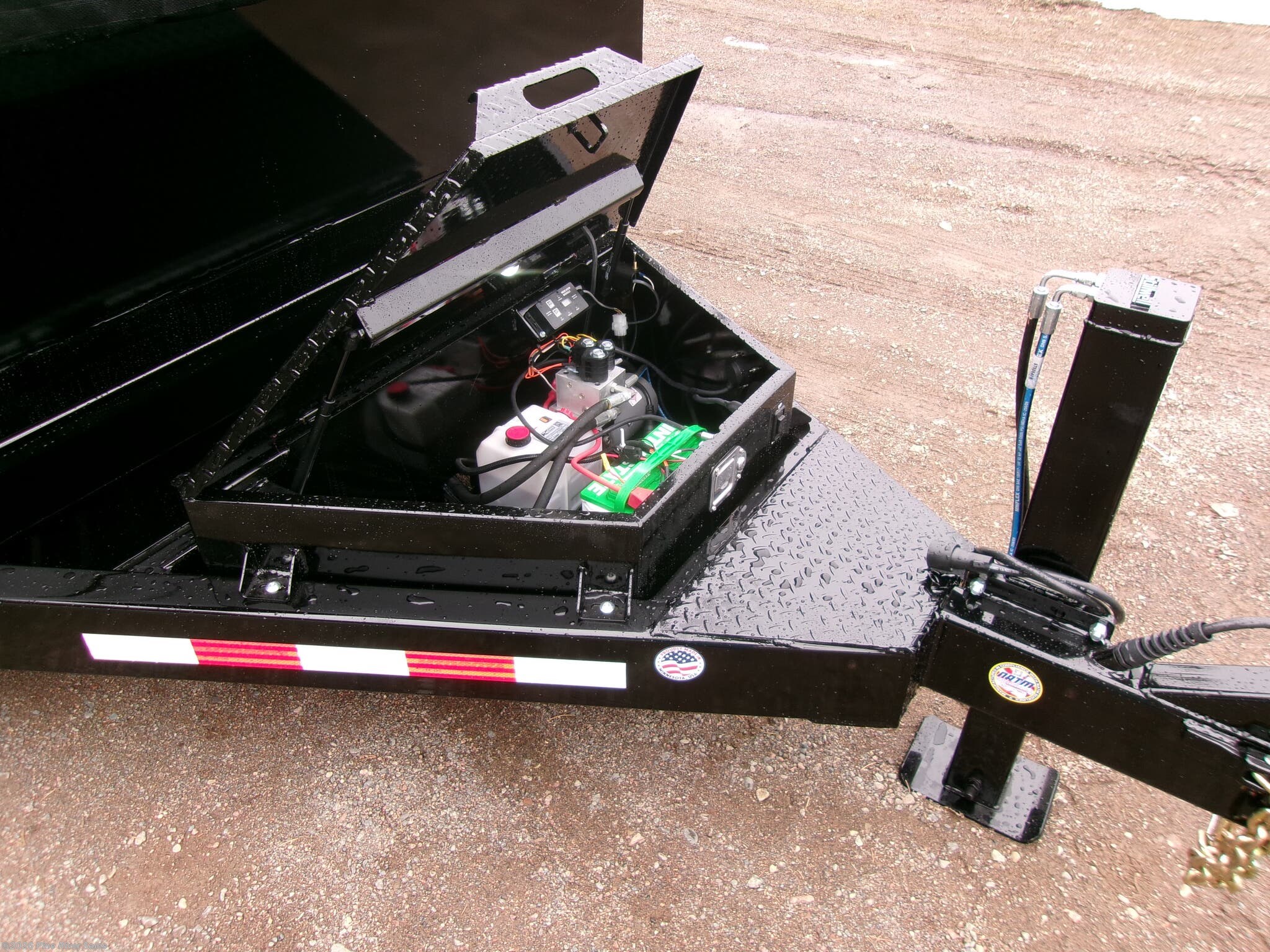 New 2026 Midsota HV 14' Dump Trailer 15K GVWR available in Cloquet, Minnesota