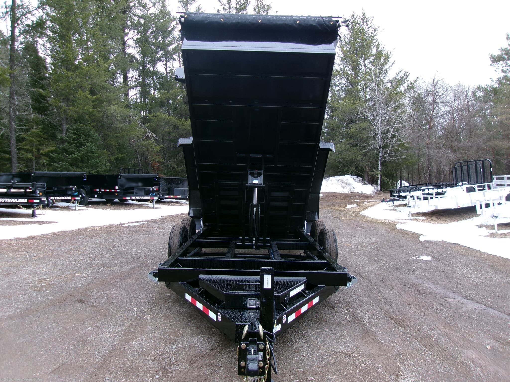2026 HV 14' Dump Trailer 15K GVWR by Midsota from Pine River Sales in Cloquet, Minnesota