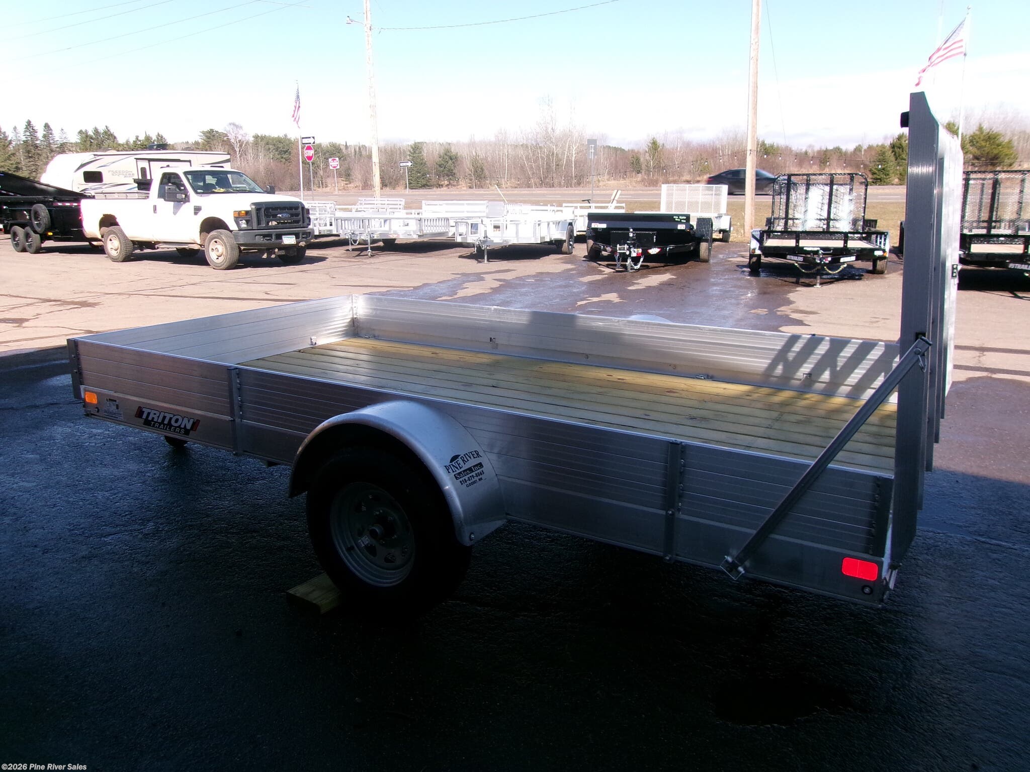 2026 FIT Series 82x12 FIT Plank 3k GVWR by Triton Trailers from Pine River Sales in Cloquet, Minnesota