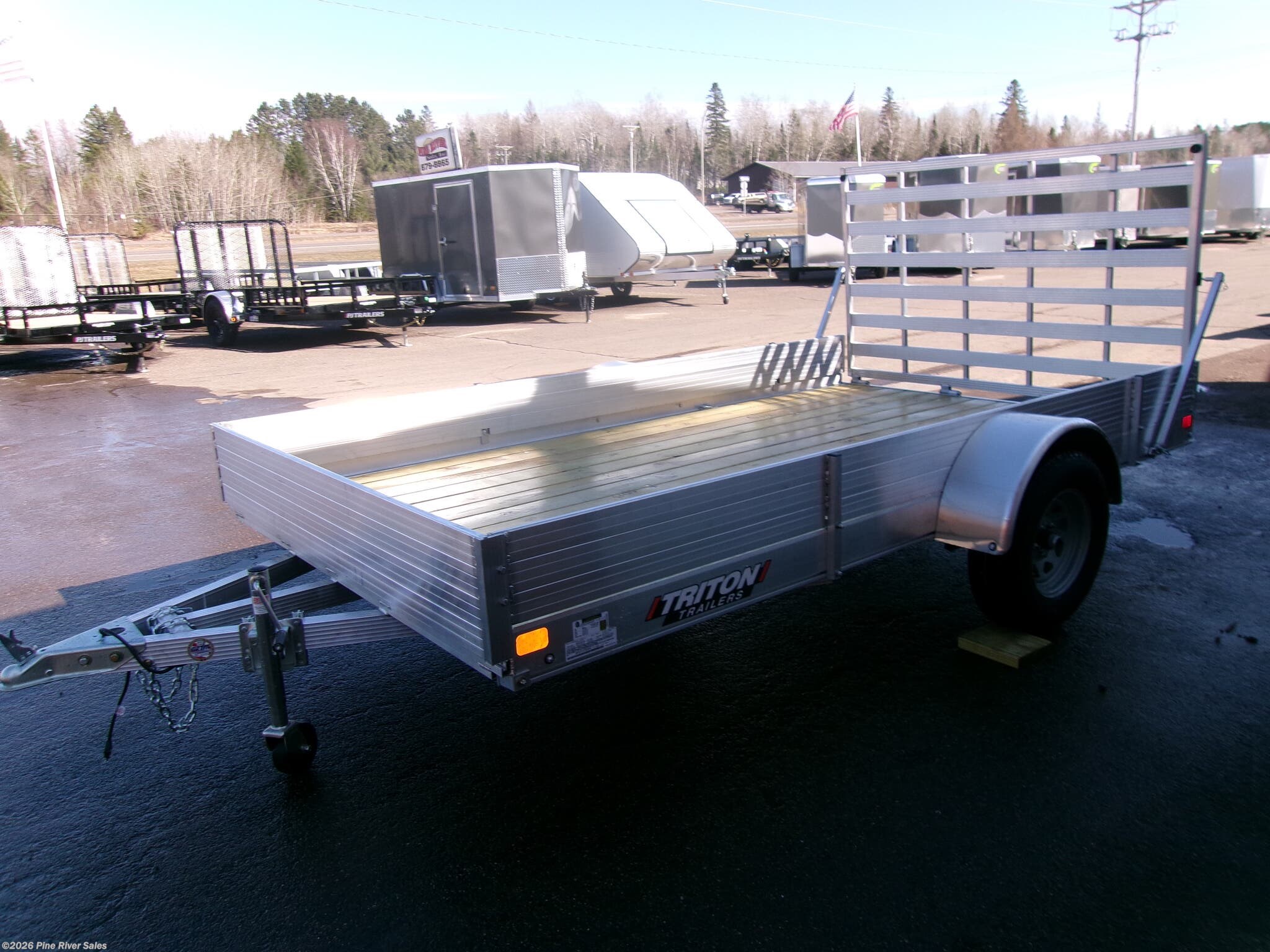 New 2026 Triton Trailers FIT Series 82x12 FIT Plank 3k GVWR available in Cloquet, Minnesota