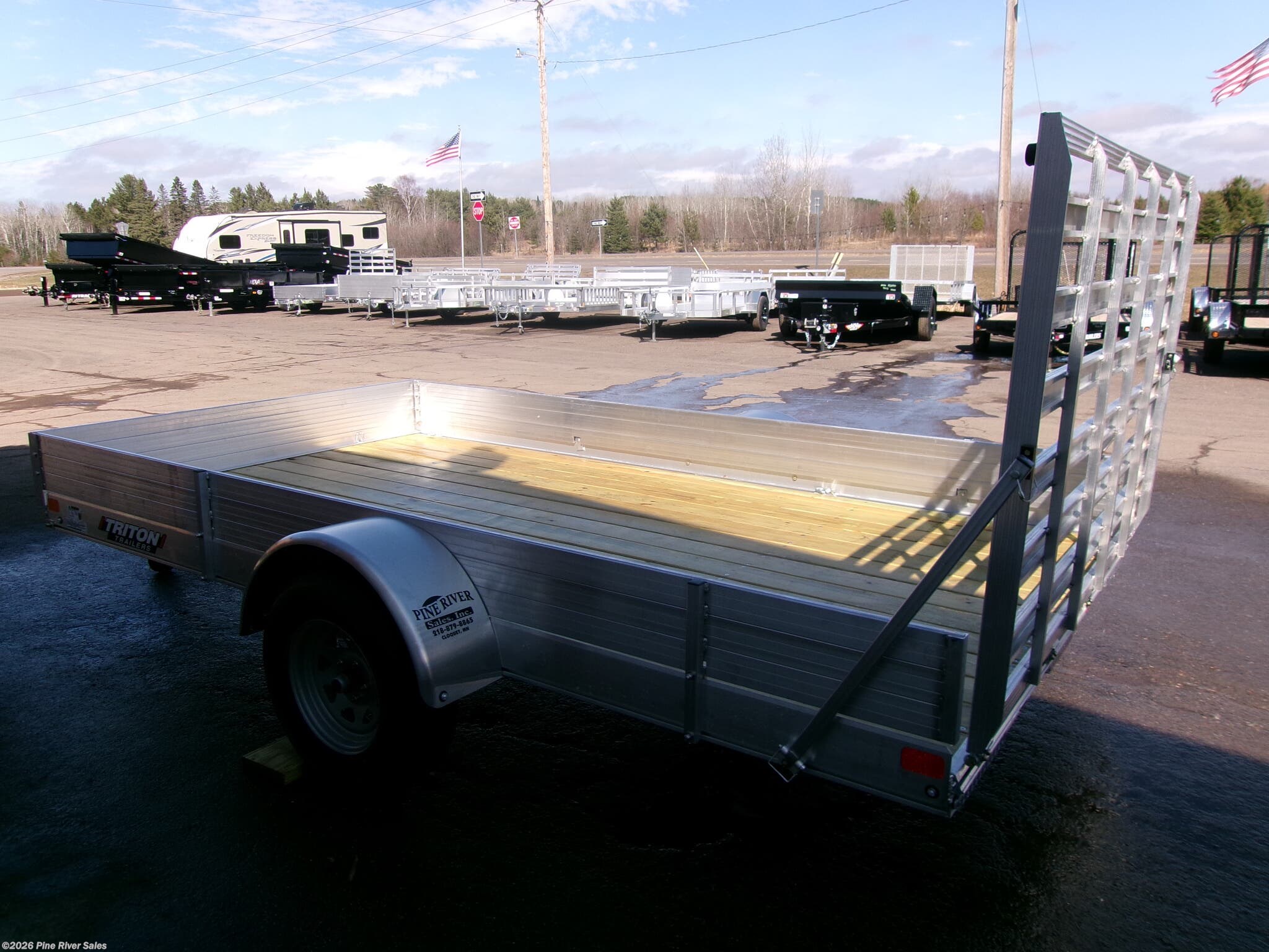 2026 Triton Trailers FIT Series 82x12 FIT Plank 3k GVWR