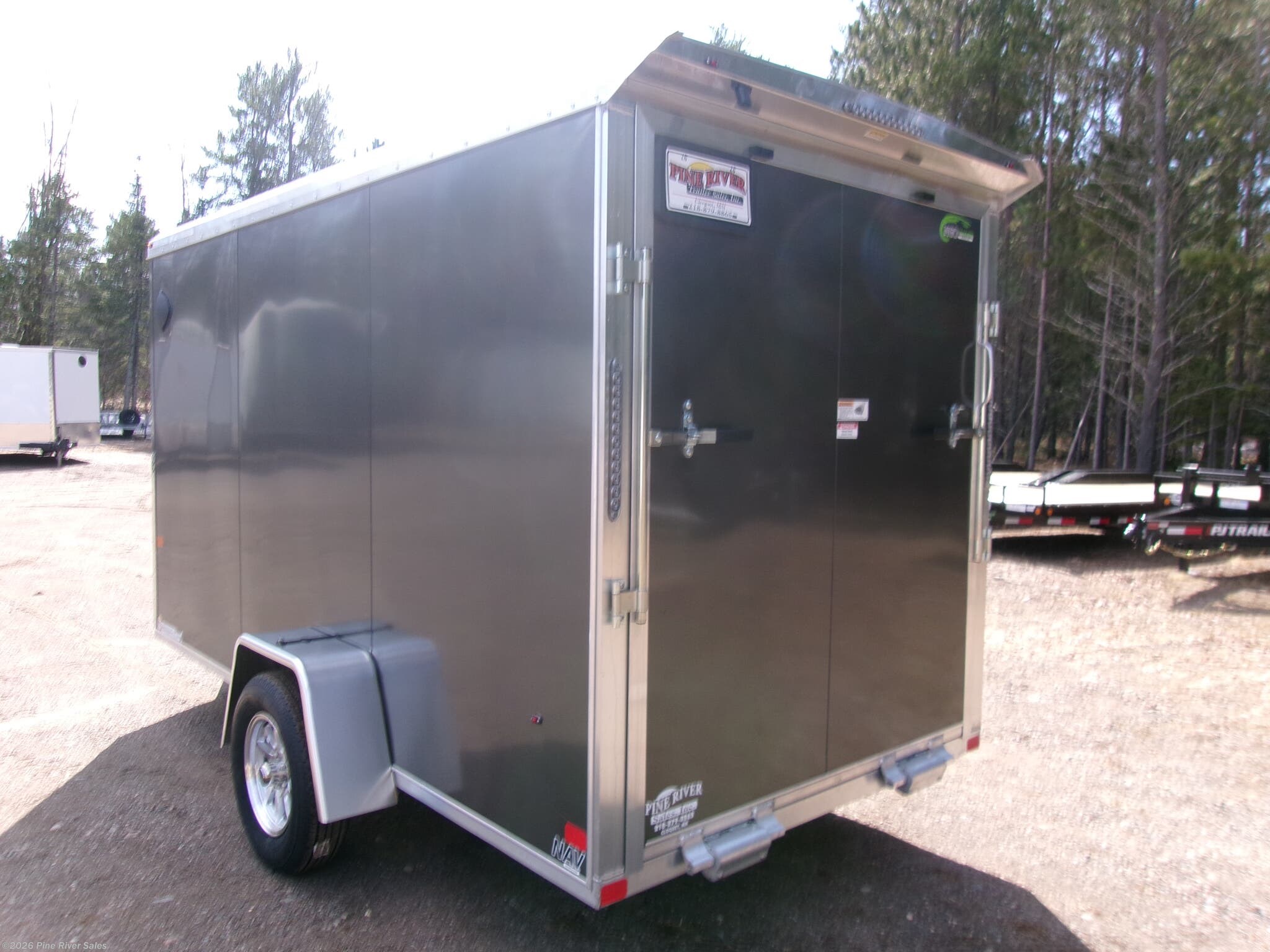 2026 NAVR 6 x 12  3K GVWR Enclosed Trailer by Neo Trailers from Pine River Sales in Cloquet, Minnesota