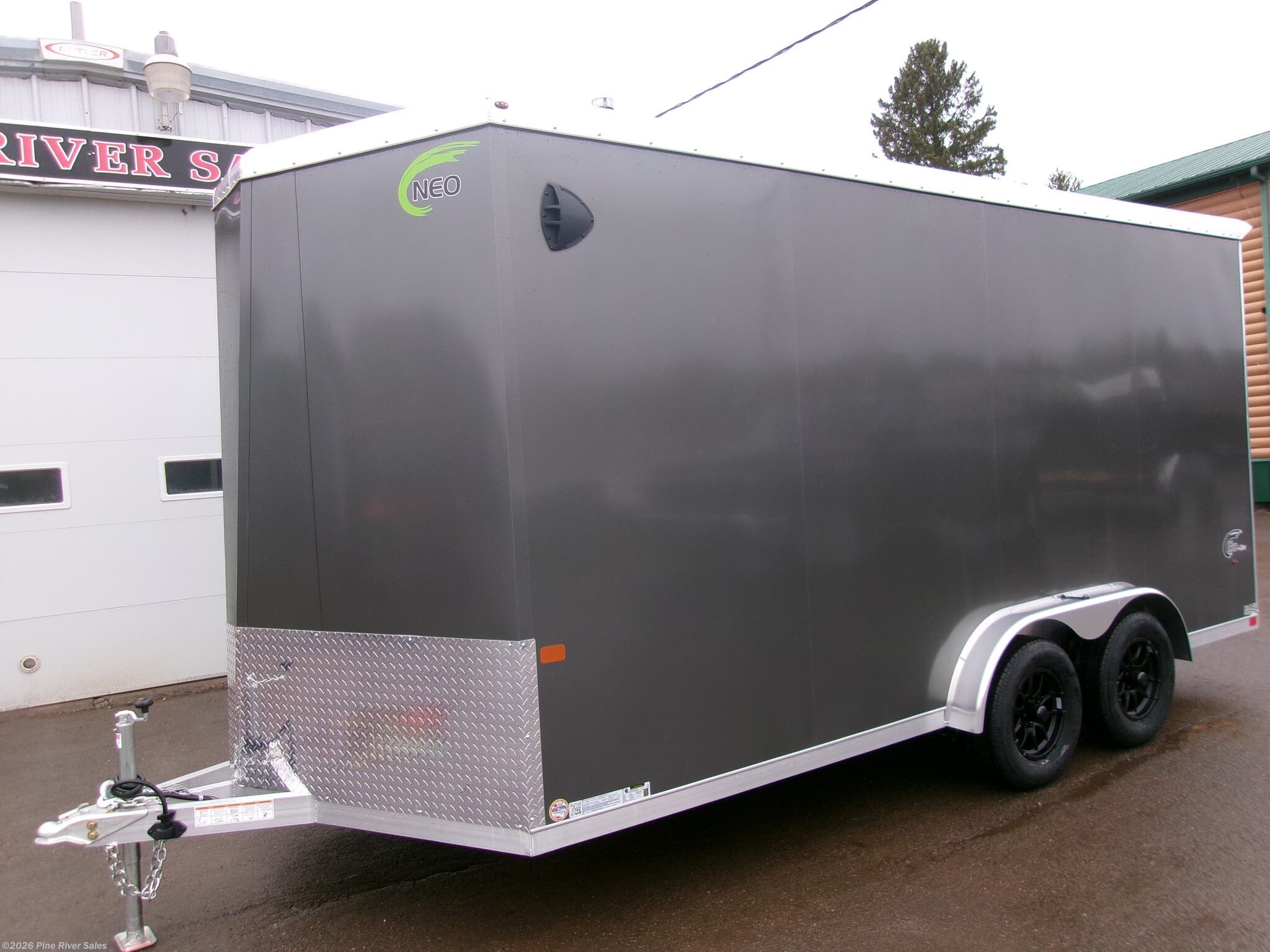 2026 NAE 2026 Neo NAE 7.5  x 16  7,K GVWR Tandem by Neo Trailers from Pine River Sales in Cloquet, Minnesota