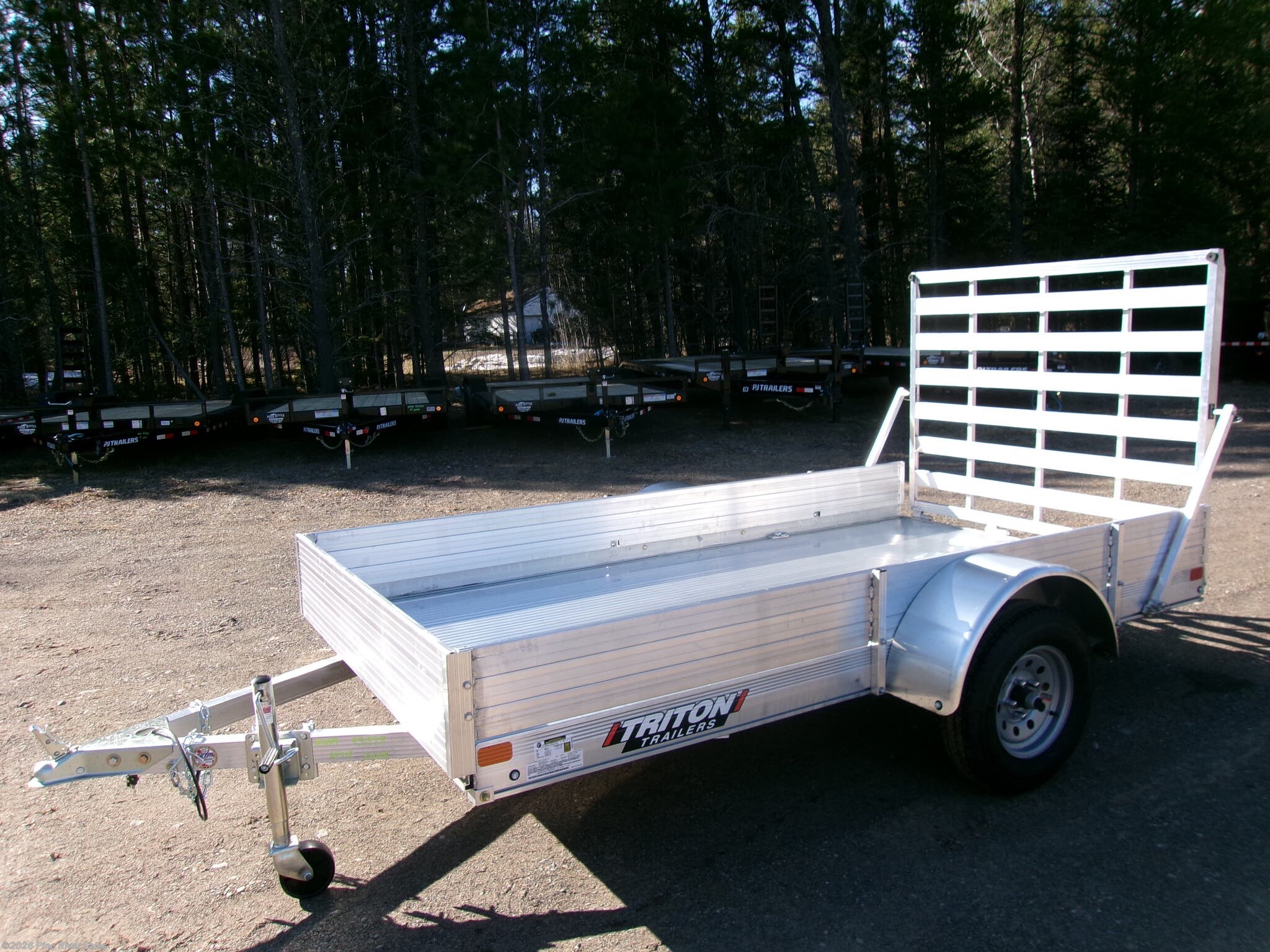 2026 Triton Trailers FIT Series 64" x10' Fit GVWR 2200 Alum Utility Trailer