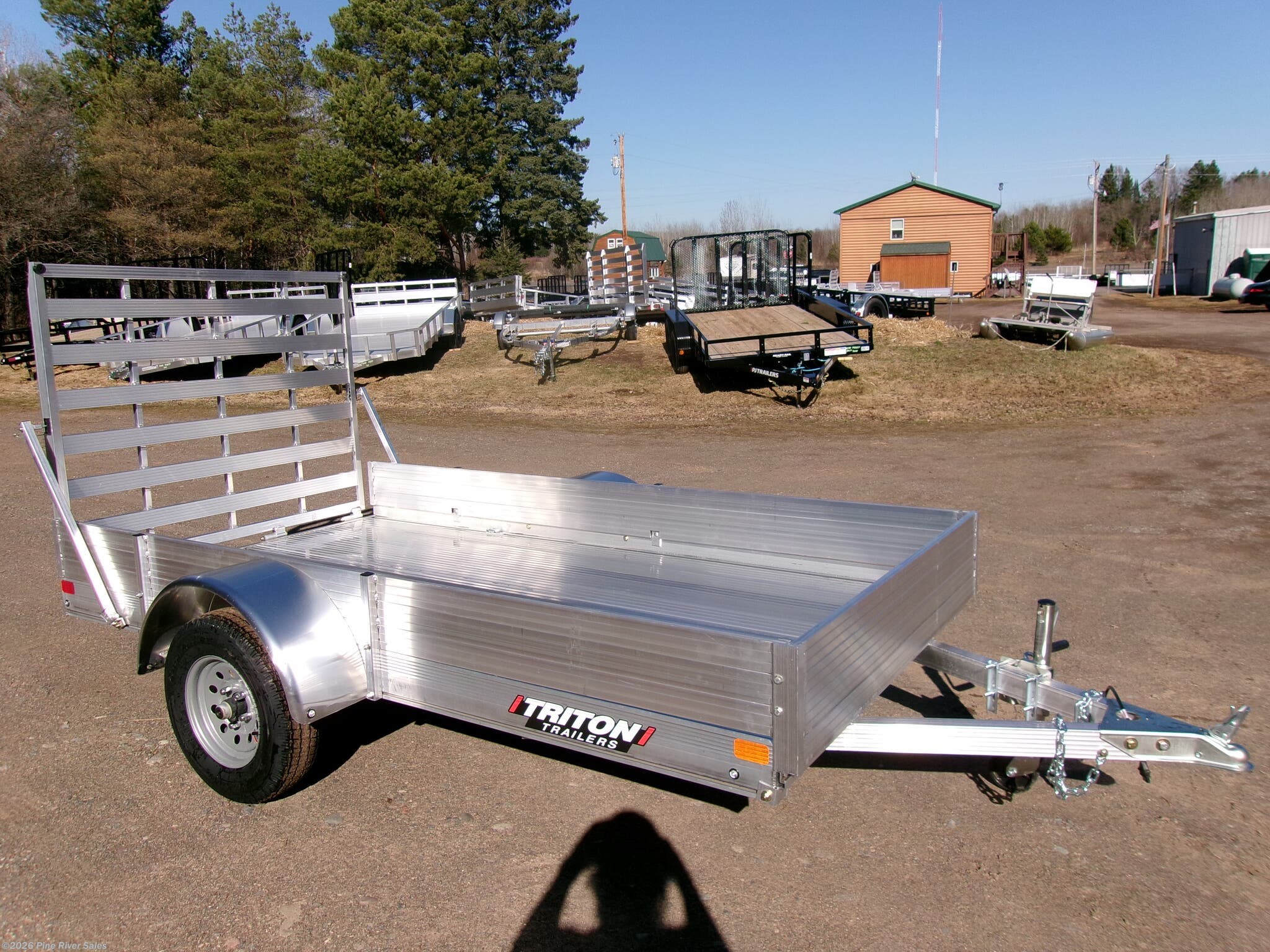 2026 Triton Trailers FIT Series 64" x10' Fit GVWR 2200 Alum Utility Trailer - New Utility Trailer for sale by Pine River Sales in Cloquet, Minnesota