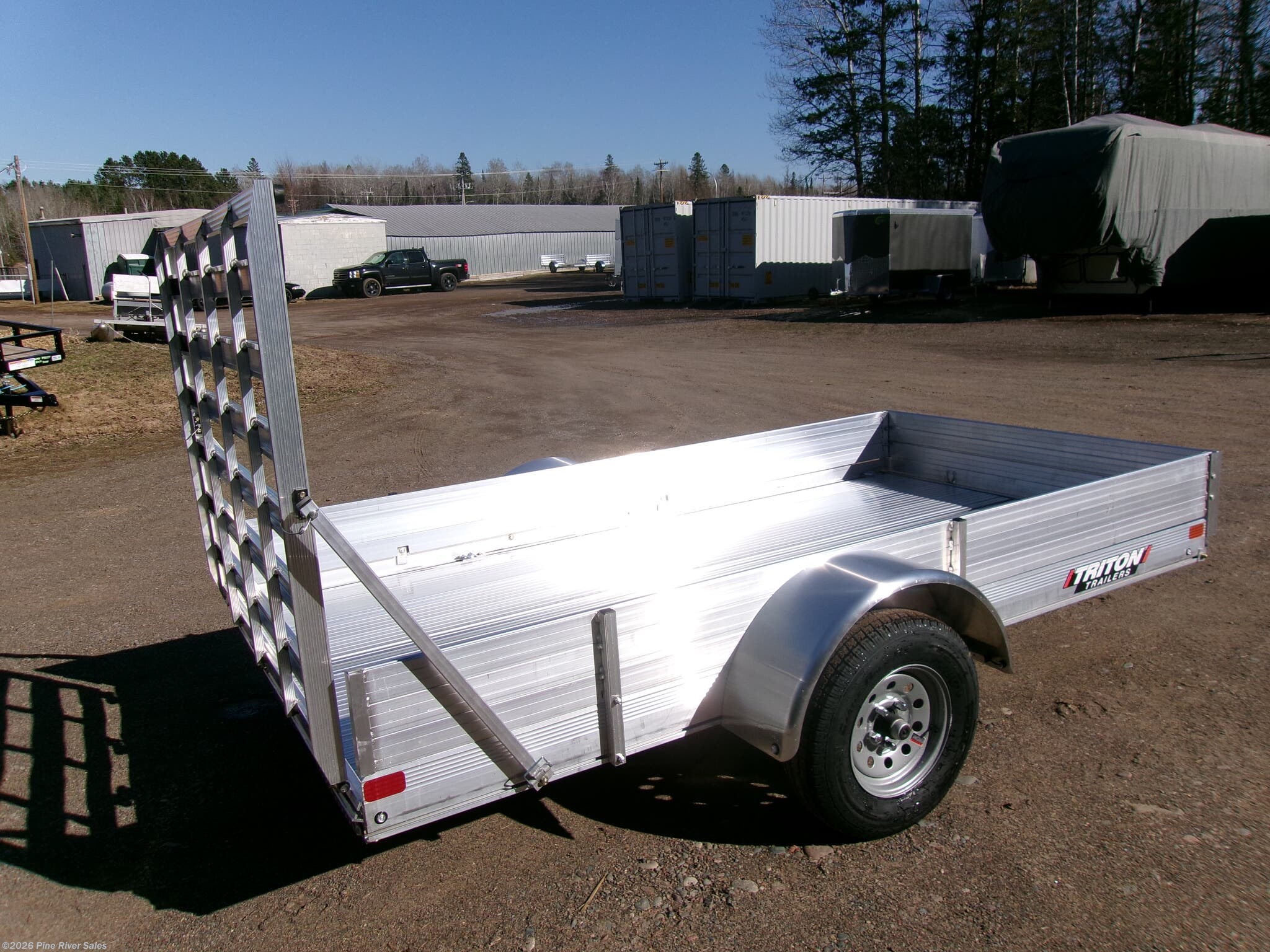 New 2026 Triton Trailers FIT Series 64" x10' Fit GVWR 2200 Alum Utility Trailer available in Cloquet, Minnesota