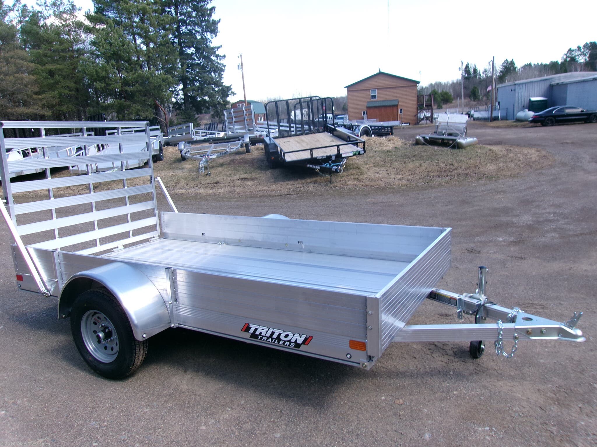 2026 Triton Trailers FIT Series 64" x10' Fit GVWR 2200 Alum Utility Trailer