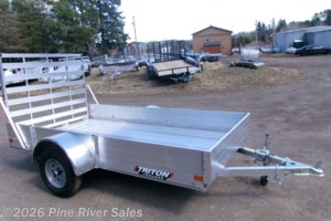 2026 Triton Trailers FIT Series 64" x10' Fit GVWR 2200 Alum Utility Trailer