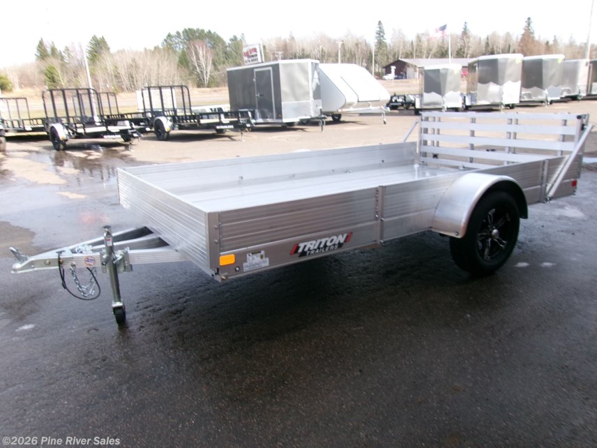 New 2026 Triton Trailers FIT Series FIT1281 Aluminum plank Utility Trailer available in Cloquet, Minnesota