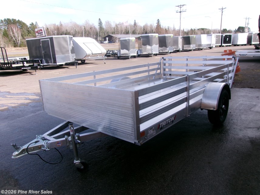 New 2026 Triton Trailers FIT Series FIT1281 Aluminum plank Utility Trailer available in Cloquet, Minnesota