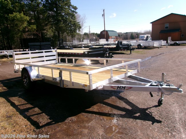 2026 H&H 82x14 Alum 5k GVWR Rail Side