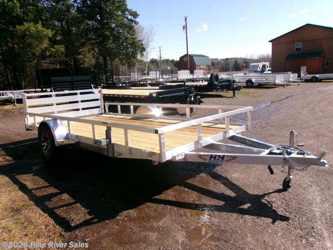 2026 H&H 82x14 Alum 5k GVWR Rail Side