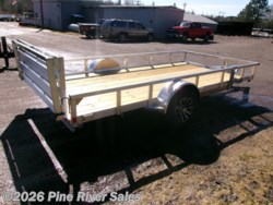 2026 82x14 Alum 5k GVWR Rail Side by H&H from Pine River Sales in Cloquet, Minnesota