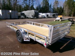 2026 H&H 82x14 Alum 5k GVWR Rail Side - New Utility Trailer for sale by Pine River Sales in Cloquet, Minnesota