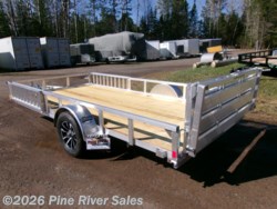 2026 82x14 Alum 3K GVWR Rail Side by H&H from Pine River Sales in Cloquet, Minnesota