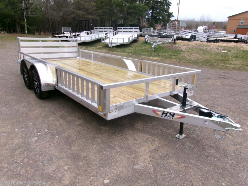New 2026 H&H 82x16 Alum 7K Wood deck Rail Side available in Cloquet, Minnesota