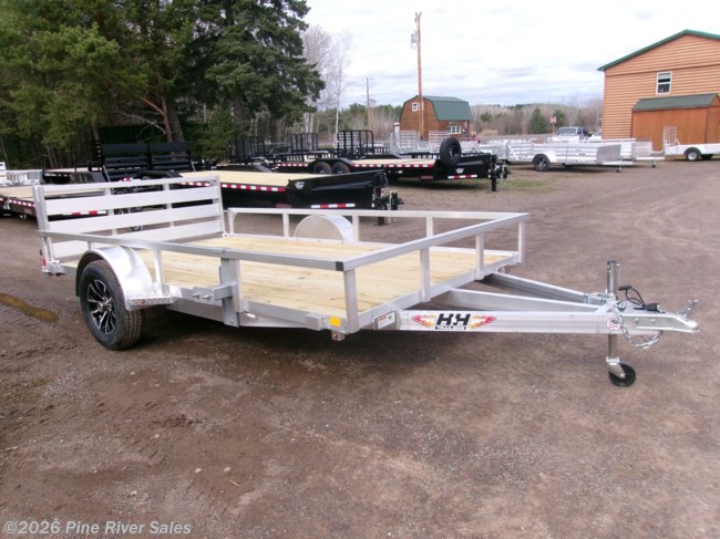 2026 H&H 12' Alum 3k ATV Utility Wood Deck UPGRADES