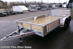 2026 H&H 14' Alum 7k ATV Utility Trailer UPGRAGES INCLUDED