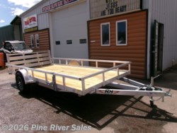 2026 82x14 Alum 5k GVWR Rail Side by H&H from Pine River Sales in Cloquet, Minnesota